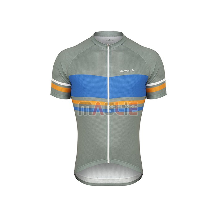 Maglia De Marchi Manica Corta 2021 Verde Blu